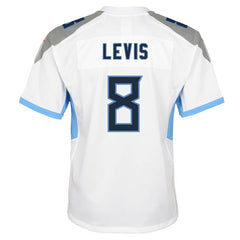Will Levis Tennessee Titans Youth Game Jersey - White Jerseys
