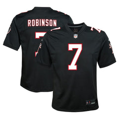 Bijan Robinson Atlanta Falcons Youth Game Jersey - Black Jerseys