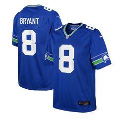 12th Fan Seattle Seahawks Youth Game Jersey - Royal Jerseys