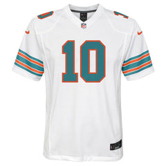 Tyreek Hill Miami Dolphins Youth Game Jersey - White Jerseys