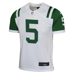Garrett Wilson New York Jets Youth Game Jersey - White Jerseys