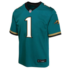 Travis Etienne Jacksonville Jaguars Youth Game Jersey - Teal Jerseys