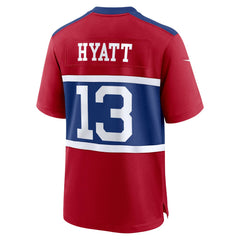 Jalin Hyatt New York Giants Youth Game Jersey - Red Jerseys