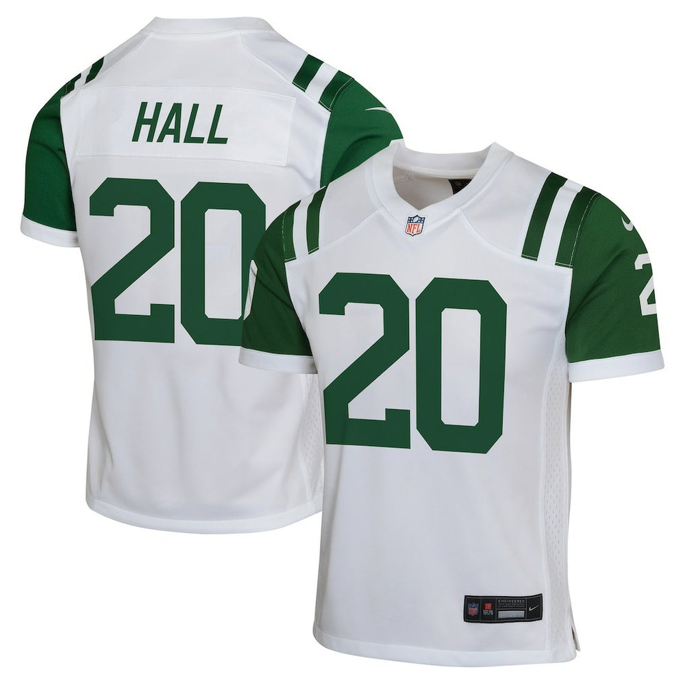 Breece Hall New York Jets Youth Game Jersey - White Jerseys