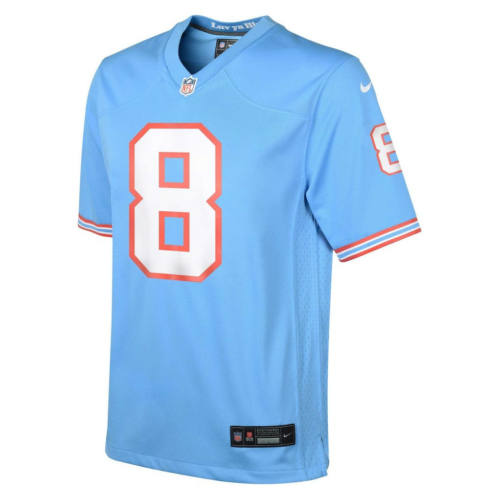 Will Levis Tennessee Titans Youth Game Jersey - Light Blue Jerseys