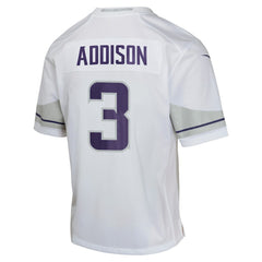 Jordan Addison Minnesota Vikings Youth Game Jersey - White Jerseys