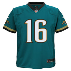 Trevor Lawrence Jacksonville Jaguars Preschool Prowler Throwback Player Game Jersey - Teal Jerseys