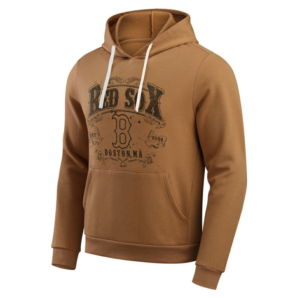 Boston Red Sox Darius Rucker Collection by Fanatics Camp Fleece Pullover Hoodie  - Tan Hoodies