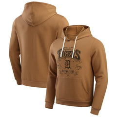 Detroit Tigers Darius Rucker Collection by Fanatics Camp Fleece Pullover Hoodie  - Tan Hoodies