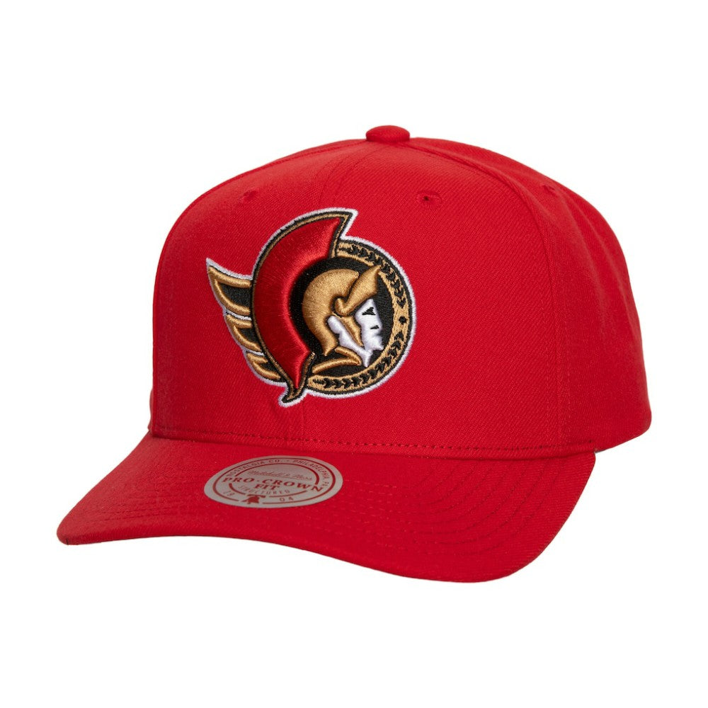 Ottawa Senators Mitchell & Ness Core Team Ground Pro Adjustable Hat - Red | US 201387186