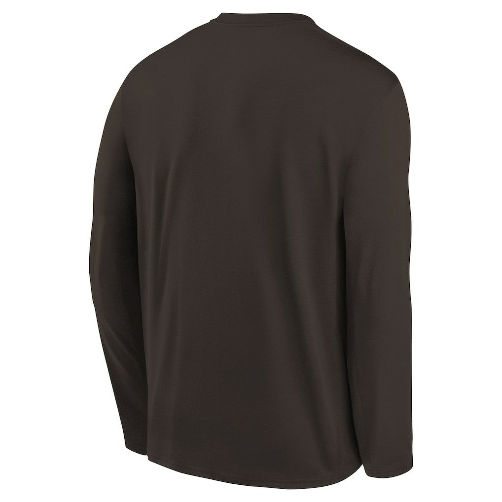 Cleveland Browns Preschool Legend Icon Long Sleeve T-Shirt - Brown T-shirts