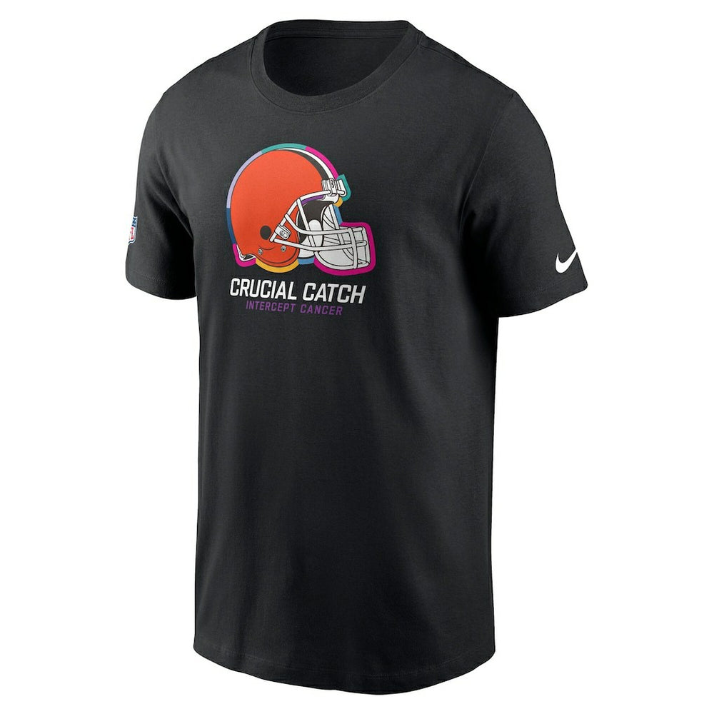 Cleveland Browns Youth 2024 NFL Crucial Catch T-Shirt - Black T-shirts
