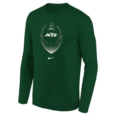 New York Jets Youth Legend Icon Long Sleeve T-Shirt - Green T-shirts
