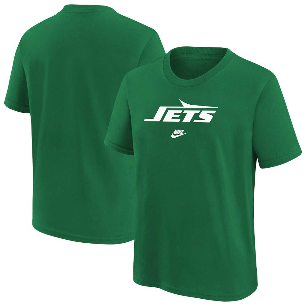 New York Jets Youth Rewind Essential T-Shirt - Green T-shirts
