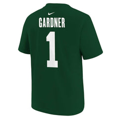 Ahmad Sauce Gardner New York Jets Youth Player Name & Number T-Shirt - Green T-shirts