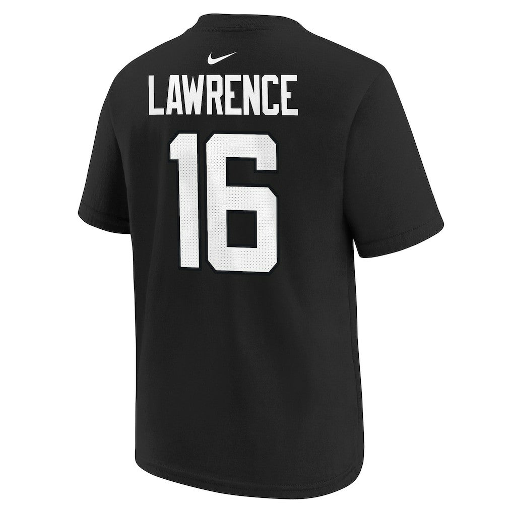 Trevor Lawrence Jacksonville Jaguars Youth Player Name & Number T-Shirt - Black T-shirts