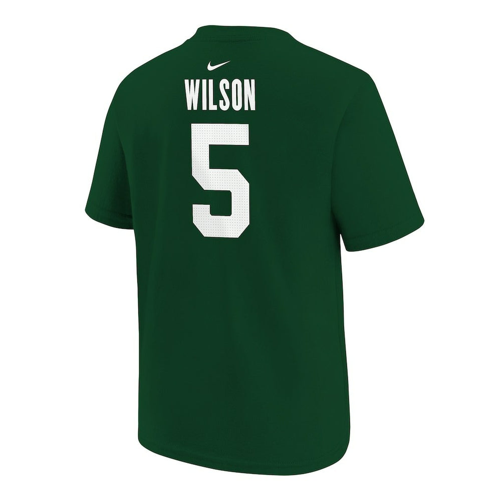 Garrett Wilson New York Jets Youth Player Name & Number T-Shirt - Green T-shirts