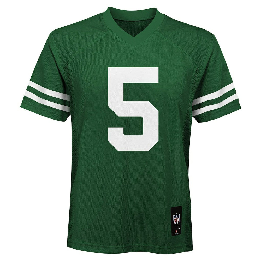 Garrett Wilson New York Jets Youth Replica Player Jersey - Legacy Green Jerseys