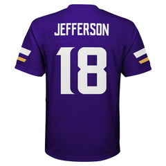 Justin Jefferson Minnesota Vikings Preschool Replica Player Jersey - Purple Jerseys