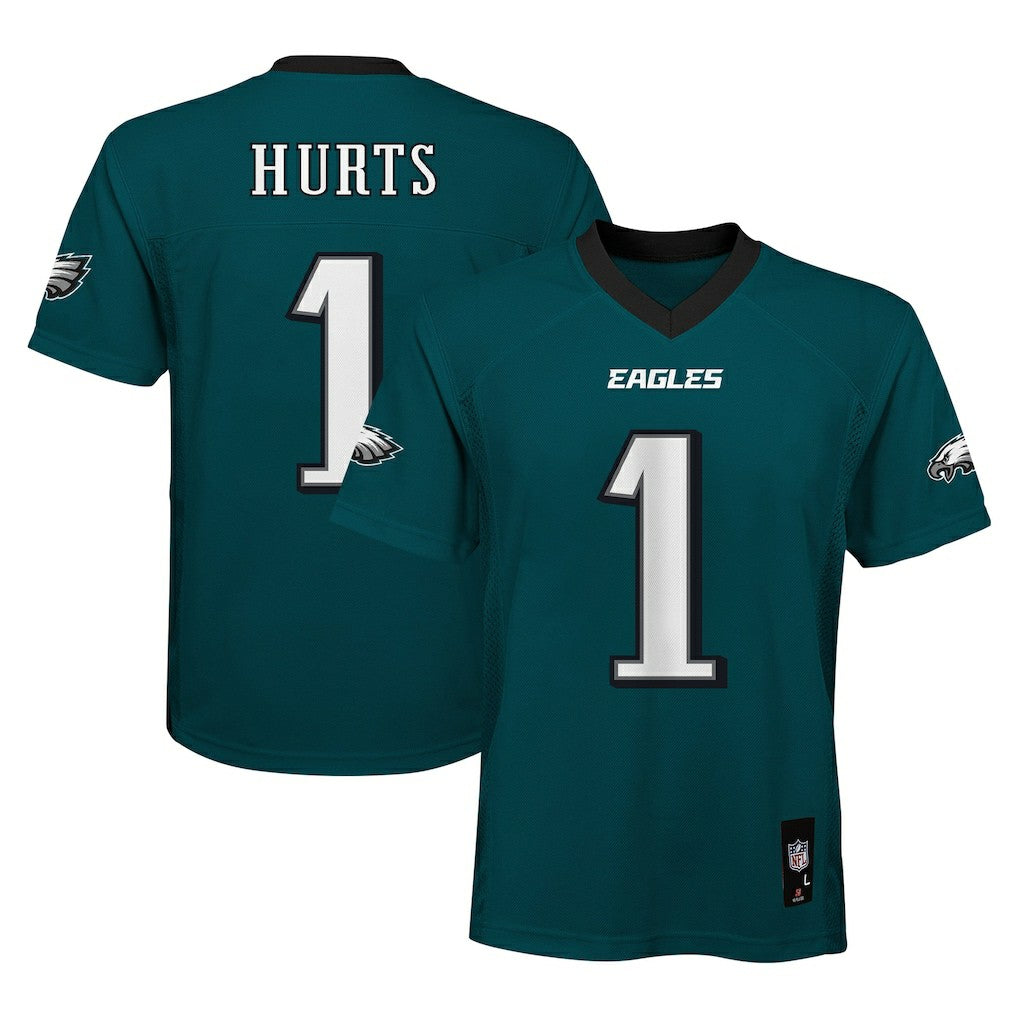 Jalen Hurts Philadelphia Eagles Preschool Replica Player Jersey - Midnight Green Jerseys