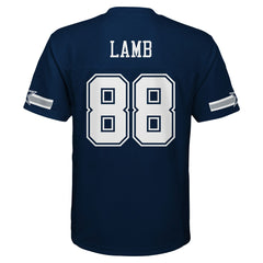 CeeDee Lamb Dallas Cowboys Youth Replica Player Jersey - Navy Jerseys
