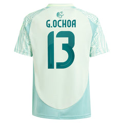Guillermo Ochoa Mexico National Team Youth 2024 Away Replica Player Jersey Green - Adidas discount