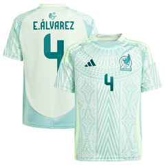 Edson Alvarez Mexico National Team Youth 2024 Away Replica Player Jersey Green - Adidas outlet