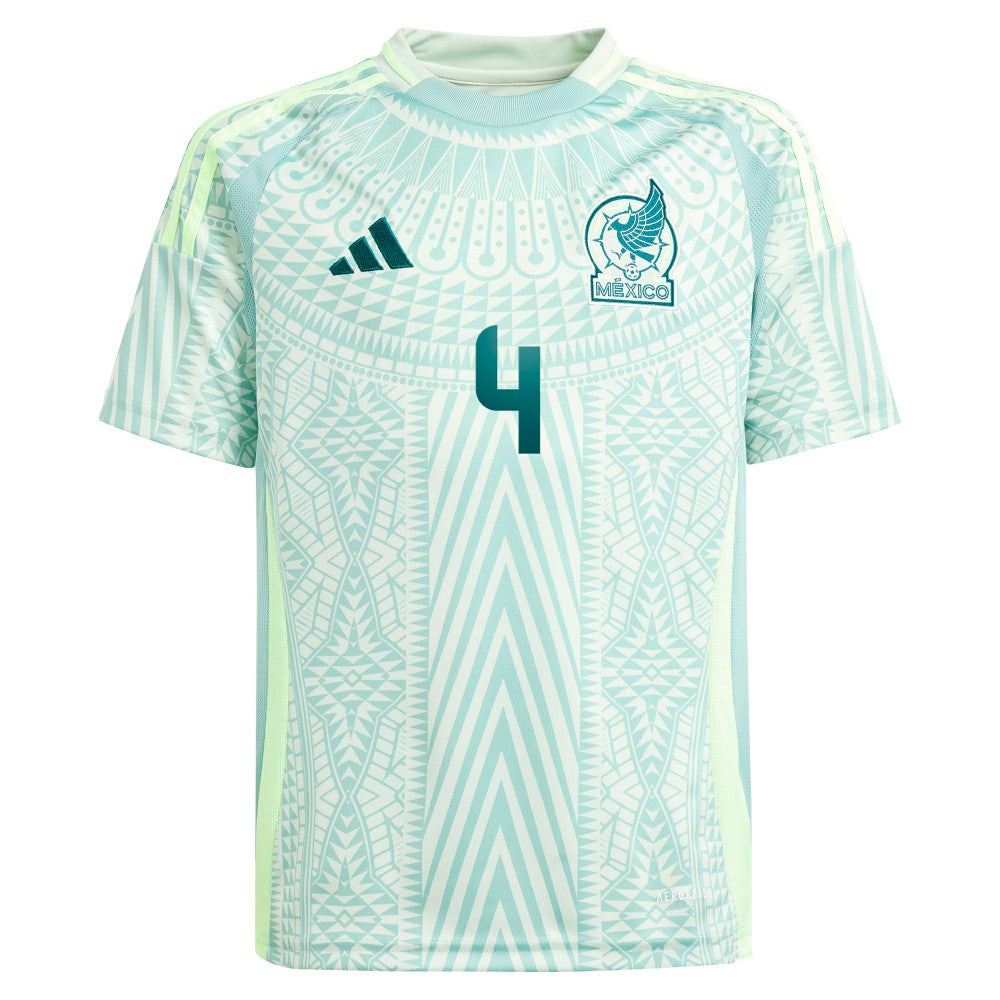Edson Alvarez Mexico National Team Youth 2024 Away Replica Player Jersey Green - Adidas outlet