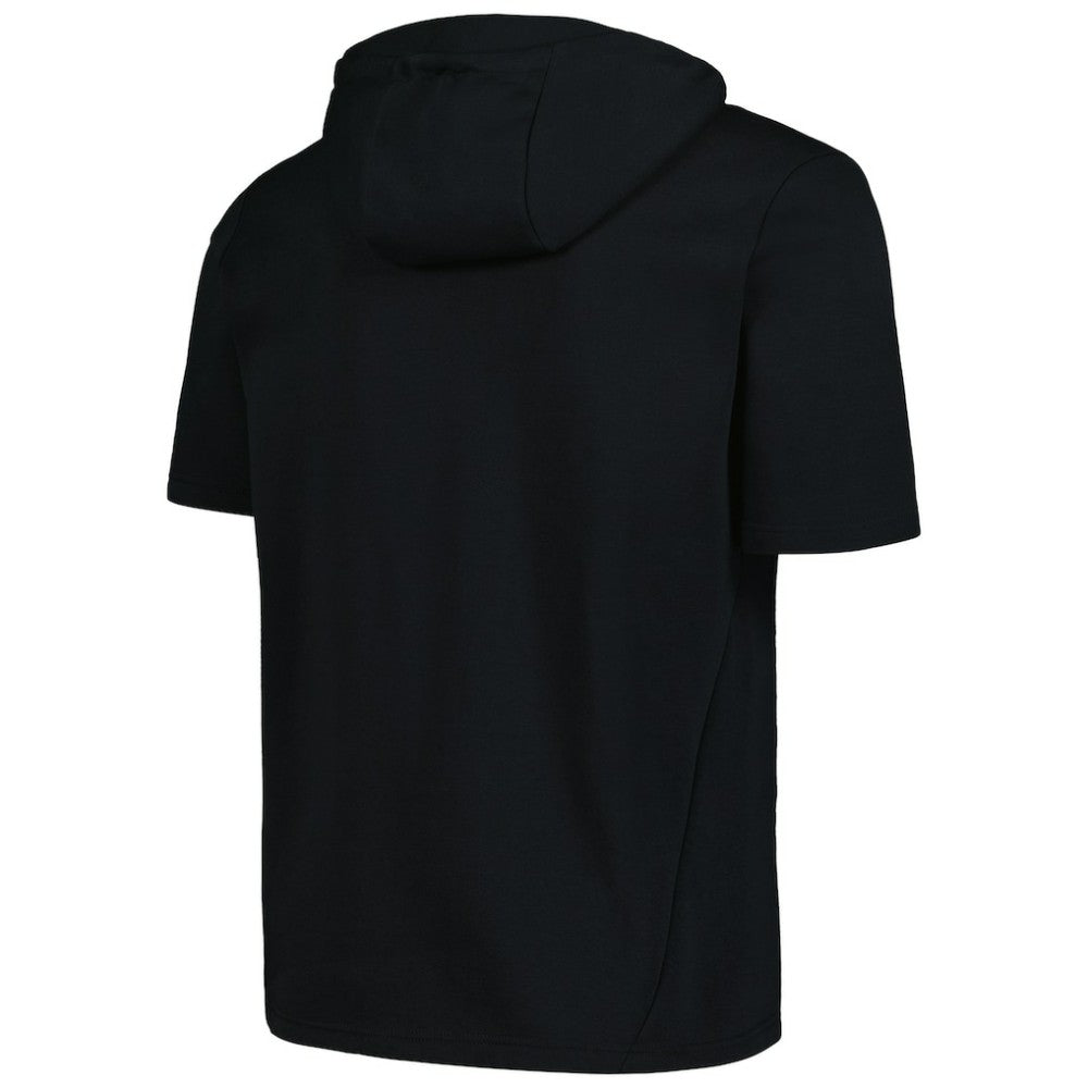 San Francisco Giants Levelwear Recruit Short Sleeve Full-Zip Hoodie - Black Hoodies