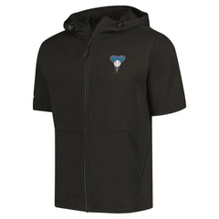 Arizona Diamondbacks Levelwear Recruit Short Sleeve Full-Zip Hoodie - Black Hoodies