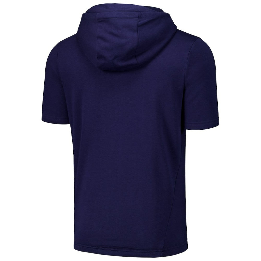 Boston Red Sox Levelwear Recruit Short Sleeve Full-Zip Hoodie - Navy Hoodies