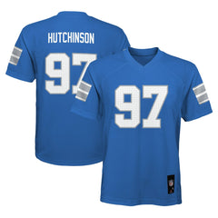 Aidan Hutchinson Detroit Lions Preschool Replica Player Jersey - Blue Jerseys