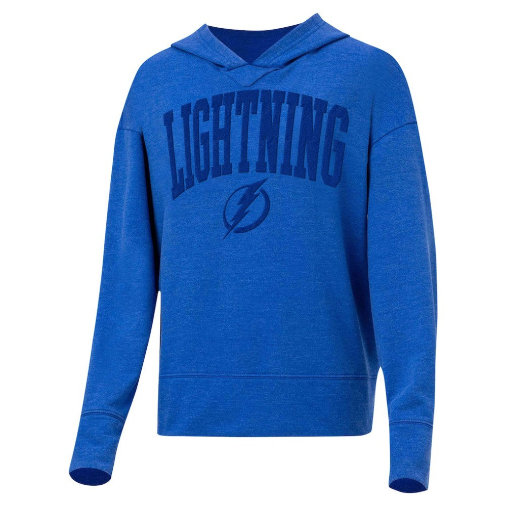 Tampa Bay Lightning Concepts Sport Women's Volley Pullover Hoodie - Blue | US 201398087