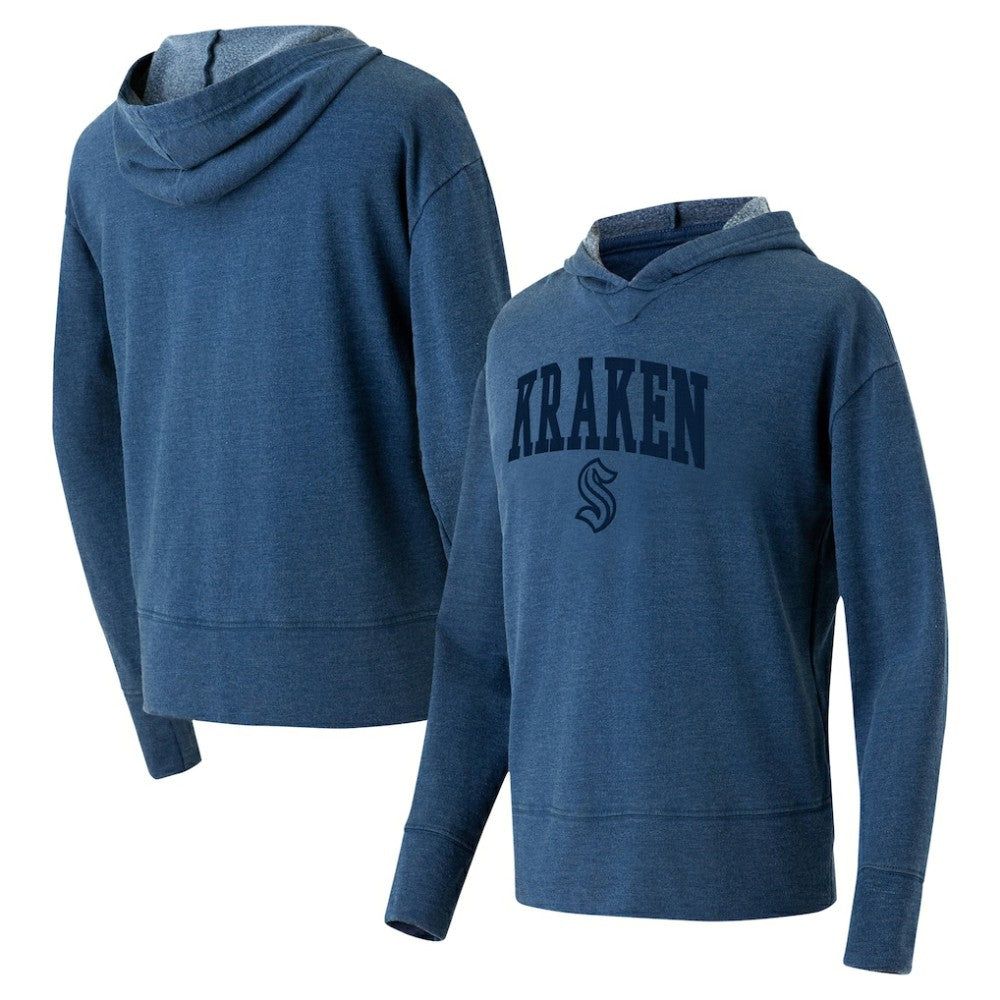 Seattle Kraken Concepts Sport Women's Volley Pullover Hoodie - Deep Sea Blue | US 201398090