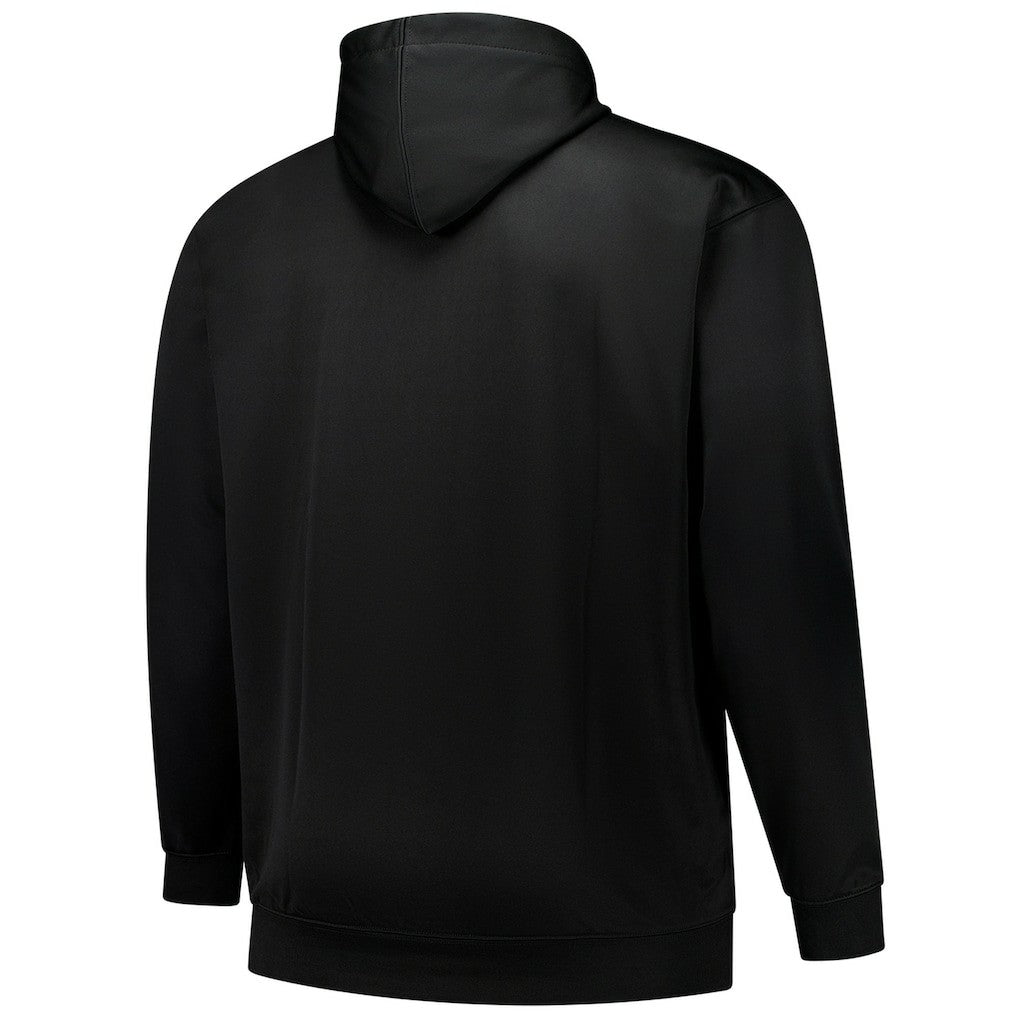 New Orleans Saints Big & Tall Fleece Pullover Hoodie - Black Hoodies