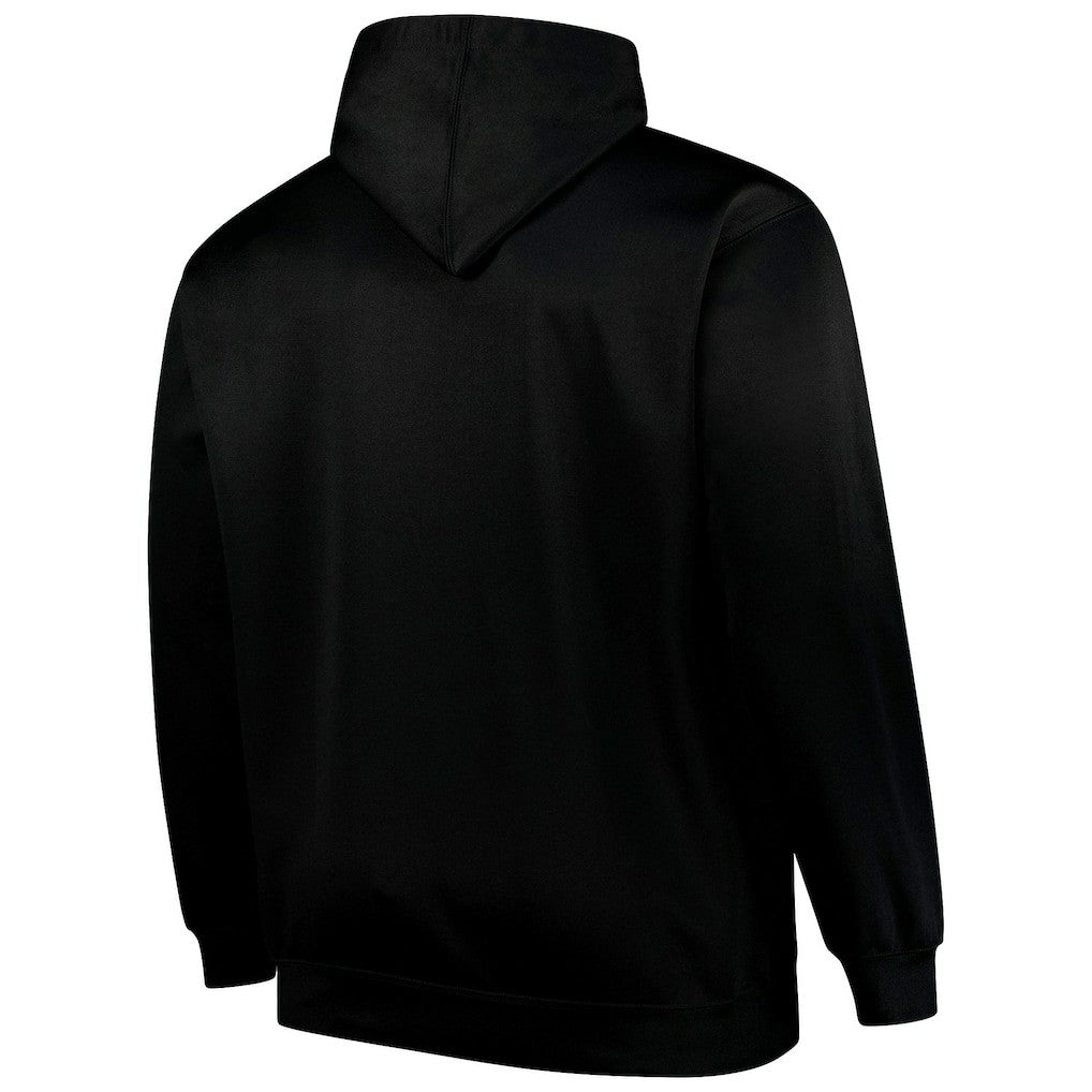 Cincinnati Bengals Big & Tall Fleece Pullover Hoodie - Black Hoodies