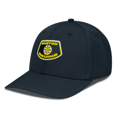Boston Bruins Levelwear Retro Skylight Rise Flex Hat - Black | US 201398276