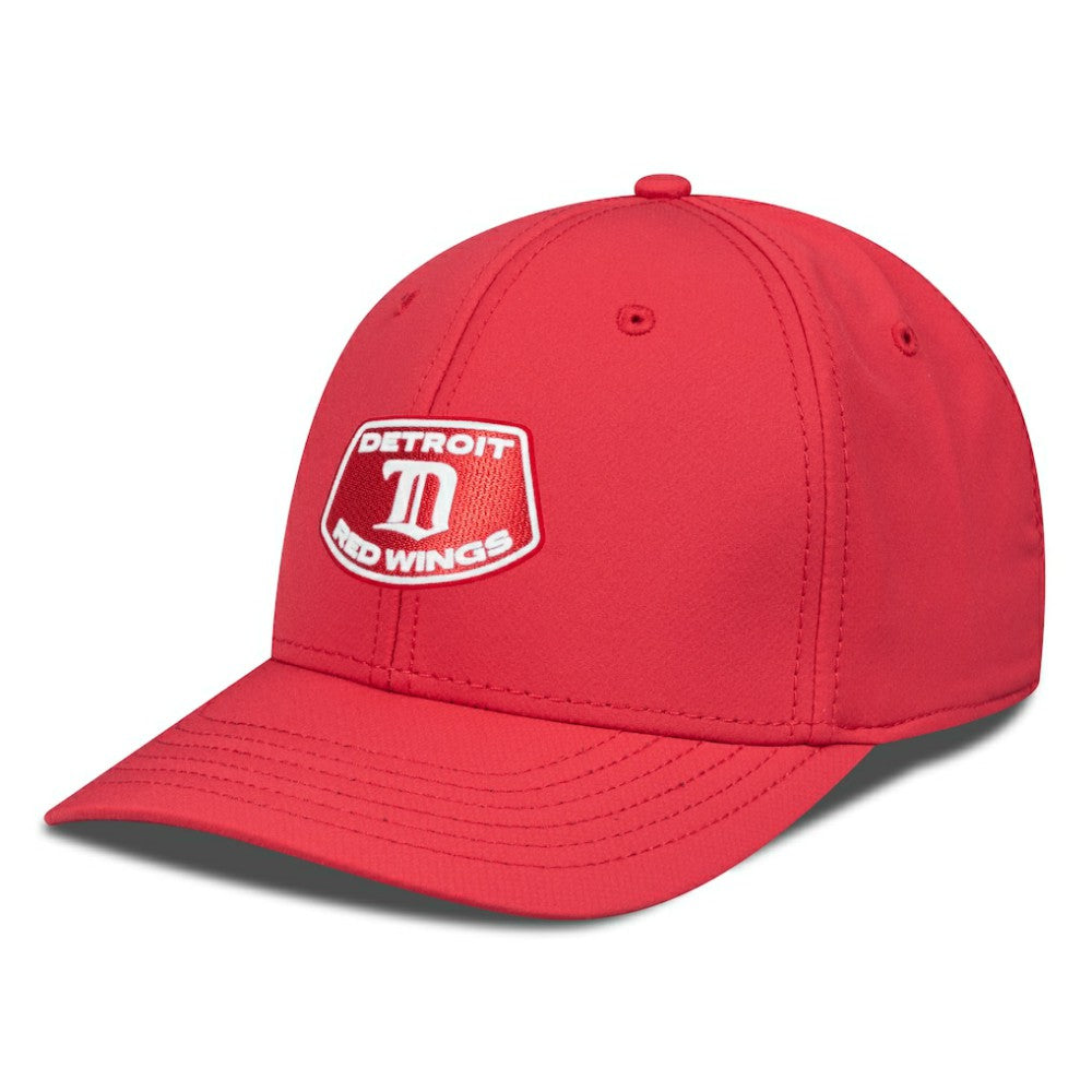 Detroit Red Wings Levelwear Retro Skylight Rise Flex Hat - Red | US 201398279