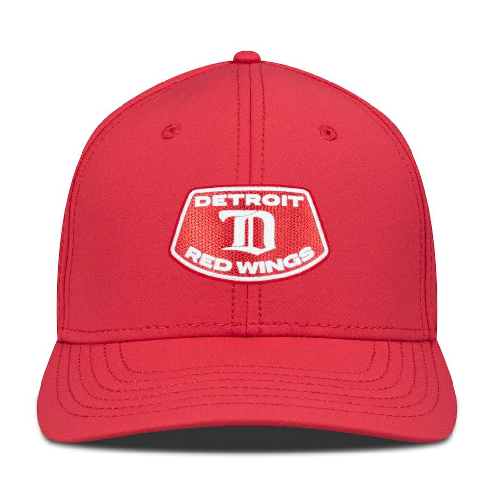 Detroit Red Wings Levelwear Retro Skylight Rise Flex Hat - Red | US 201398279