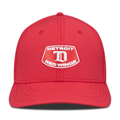 Detroit Red Wings Levelwear Retro Skylight Rise Flex Hat - Red | US 201398279