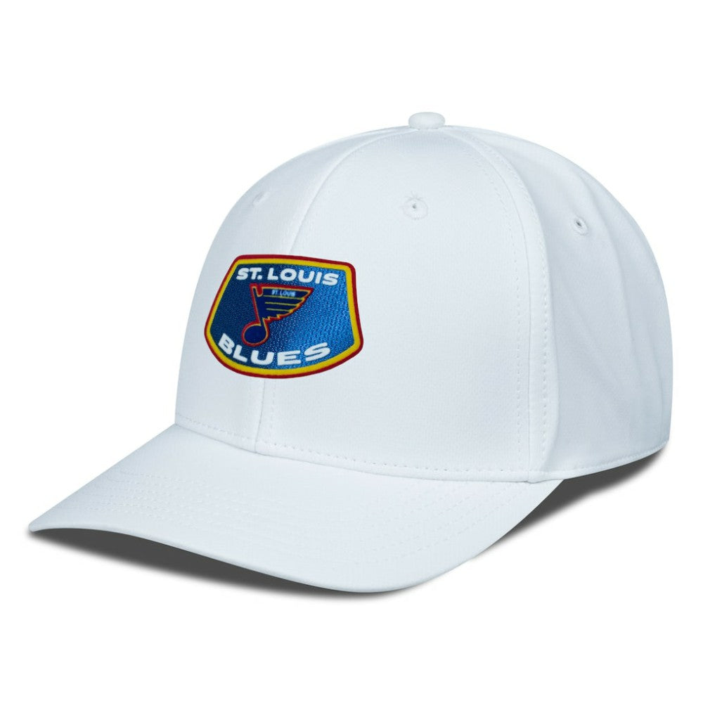 St. Louis Blues Levelwear Retro Skylight Rise Flex Hat - White | US 201398283