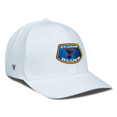 St. Louis Blues Levelwear Retro Skylight Rise Flex Hat - White | US 201398283