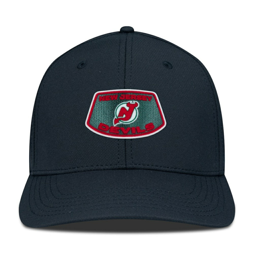 New Jersey Devils Levelwear Retro Skylight Rise Flex Hat - Black | US 201398285