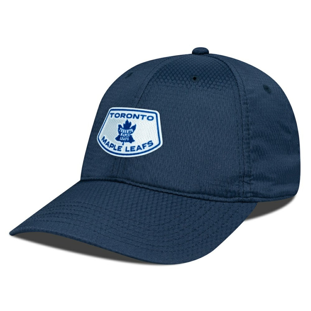 Toronto Maple Leafs Levelwear Retro Skylight Matrix Adjustable Hat - Navy | US 201398300