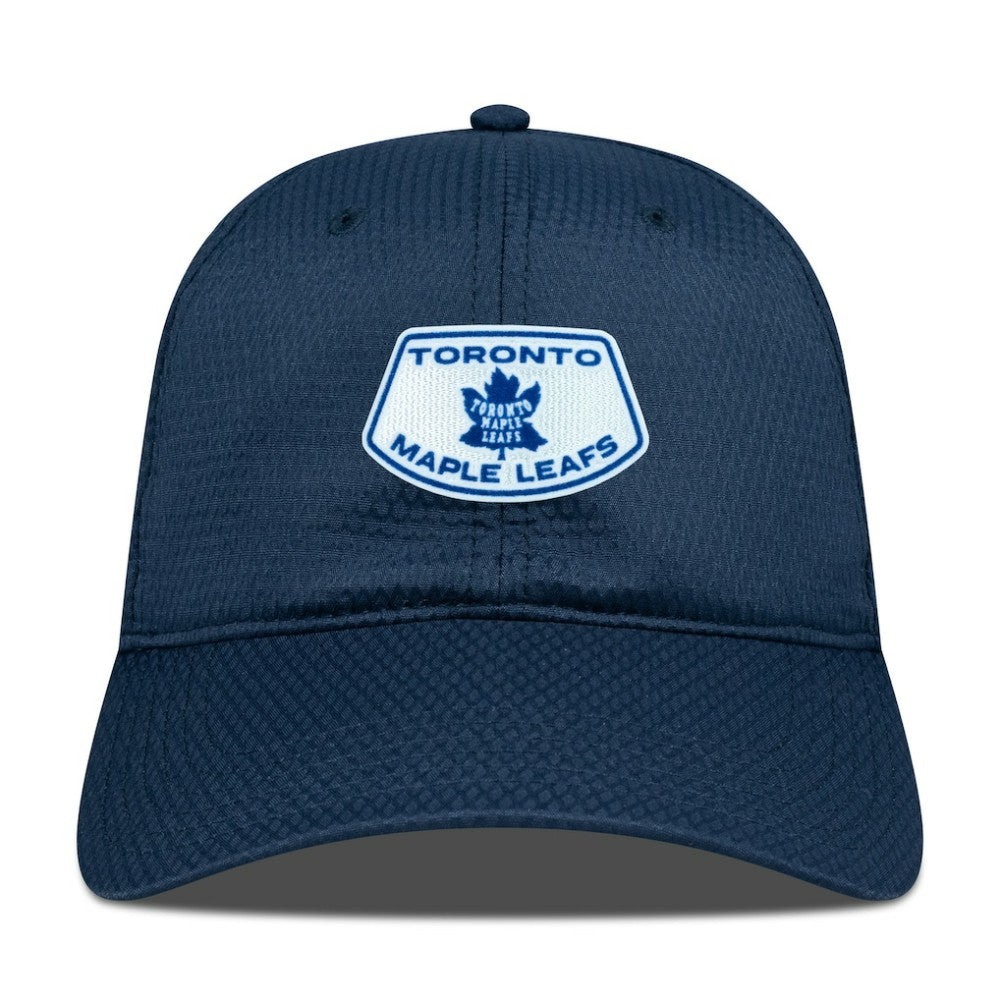 Toronto Maple Leafs Levelwear Retro Skylight Matrix Adjustable Hat - Navy | US 201398300