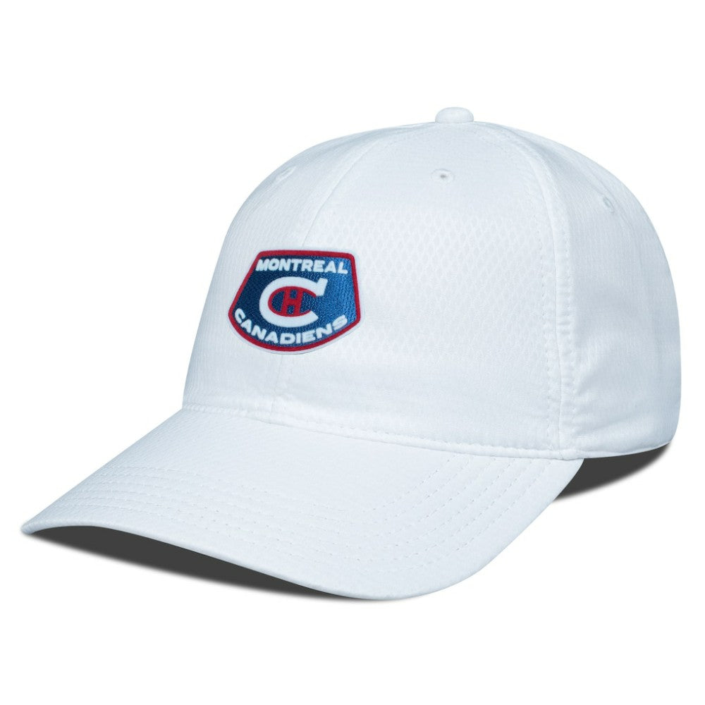 Montreal Canadiens Levelwear Retro Skylight Matrix Adjustable Hat - White | US 201398302