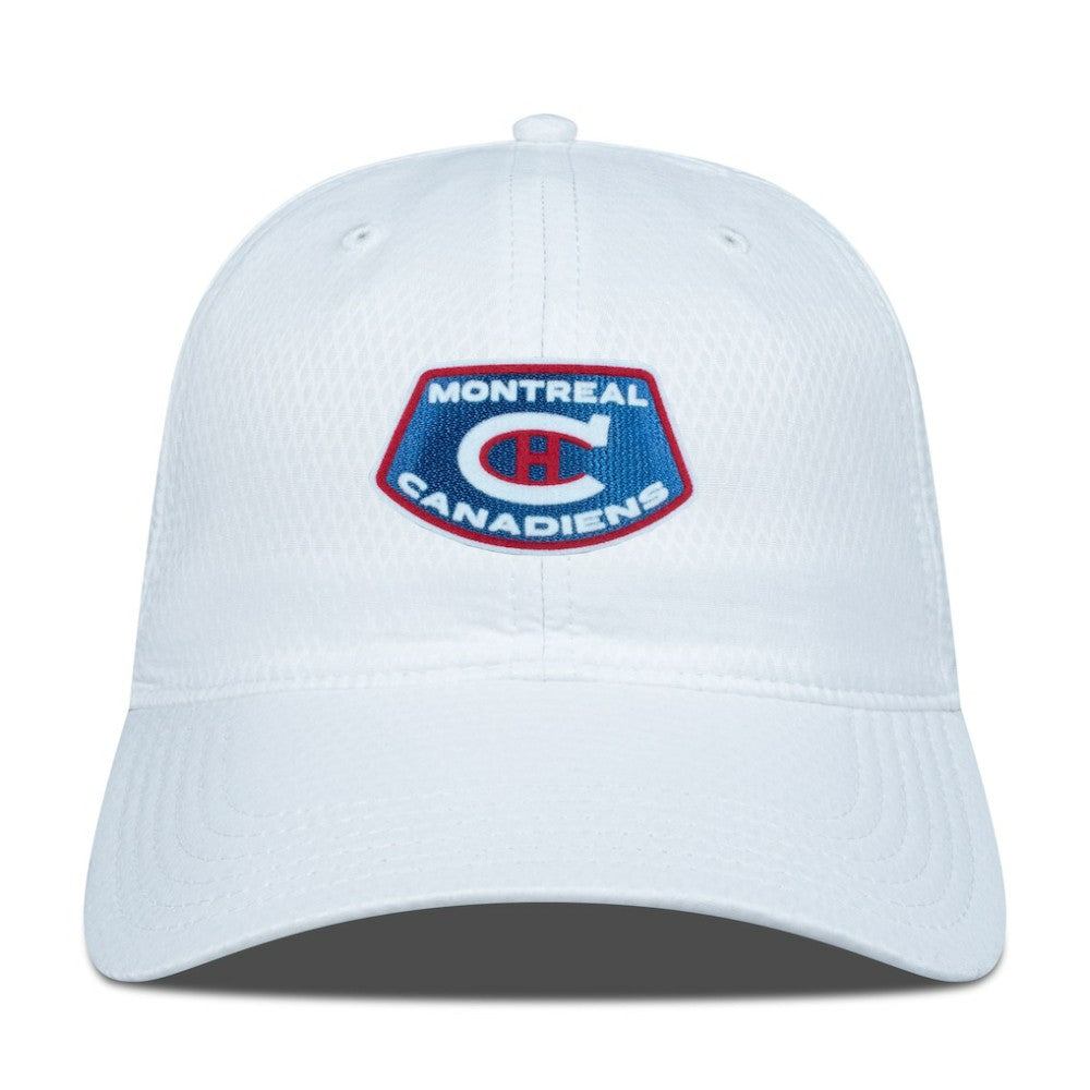 Montreal Canadiens Levelwear Retro Skylight Matrix Adjustable Hat - White | US 201398302