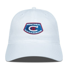 Montreal Canadiens Levelwear Retro Skylight Matrix Adjustable Hat - White | US 201398302