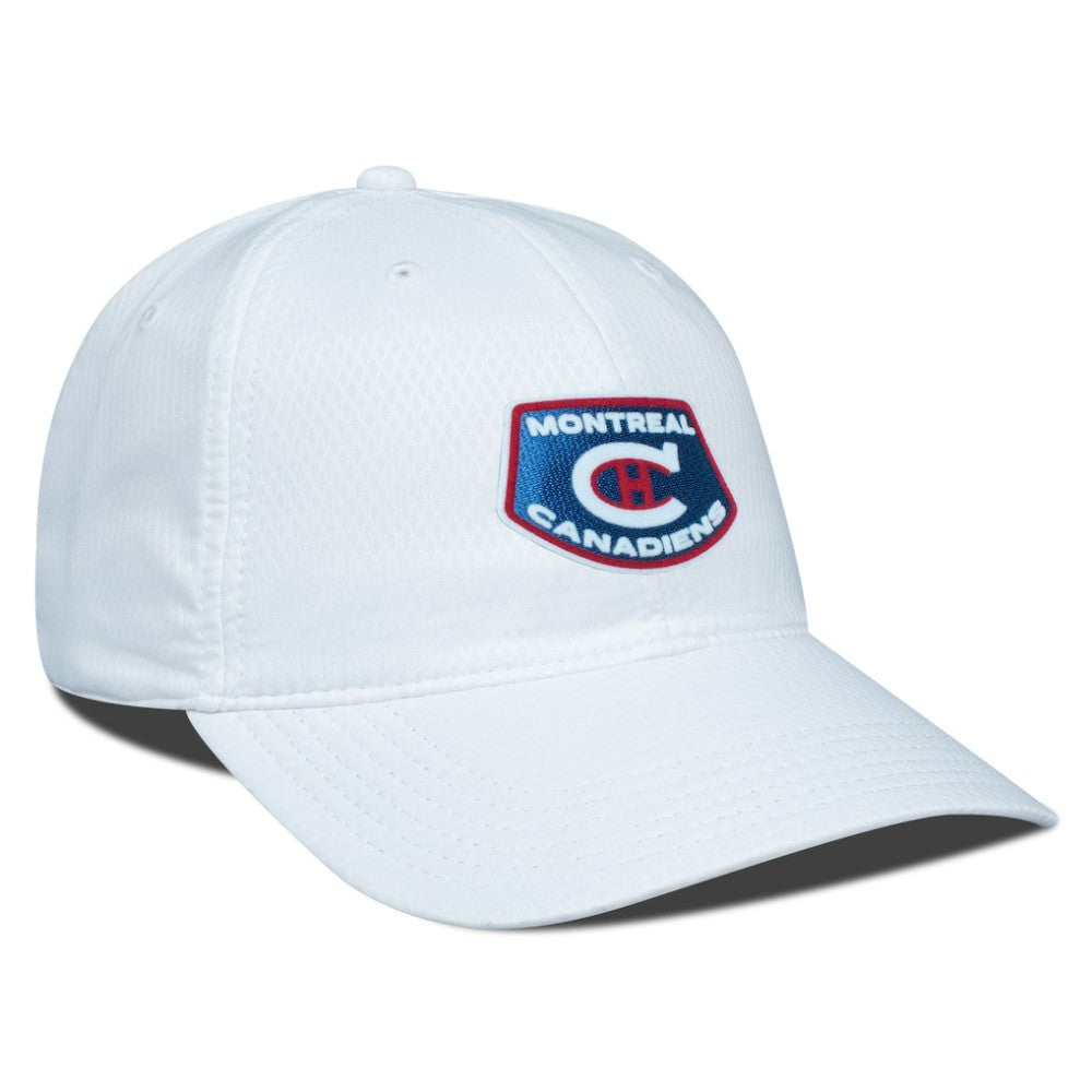 Montreal Canadiens Levelwear Retro Skylight Matrix Adjustable Hat - White | US 201398302
