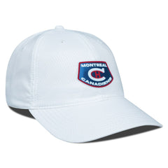 Montreal Canadiens Levelwear Retro Skylight Matrix Adjustable Hat - White | US 201398302